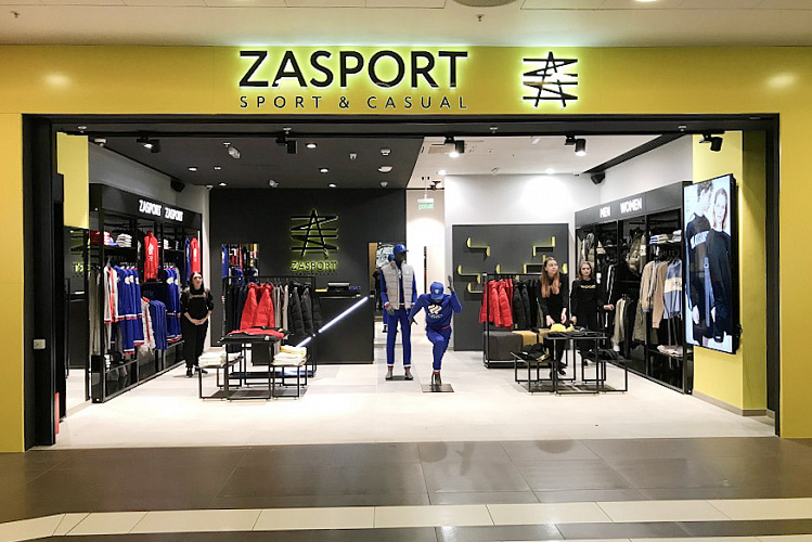 ZASPORT, сеть магазинов одежды - освещение рис.2